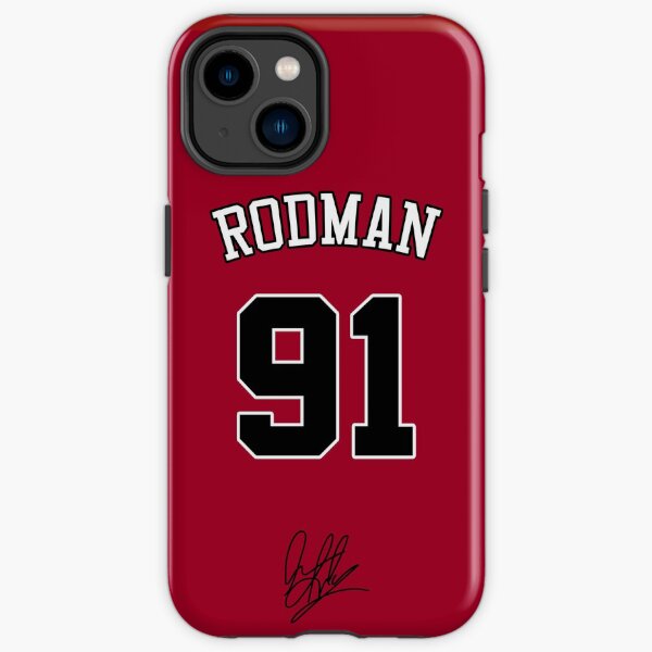 Dennis Rodman #91 Jersey Number iPhone Tough Case