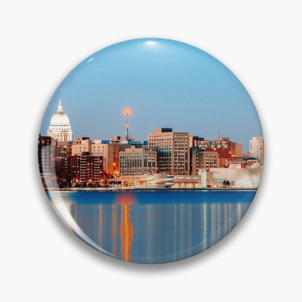 Item preview, Madison Skyline at Dusk designed and sold by Todd Klassy.