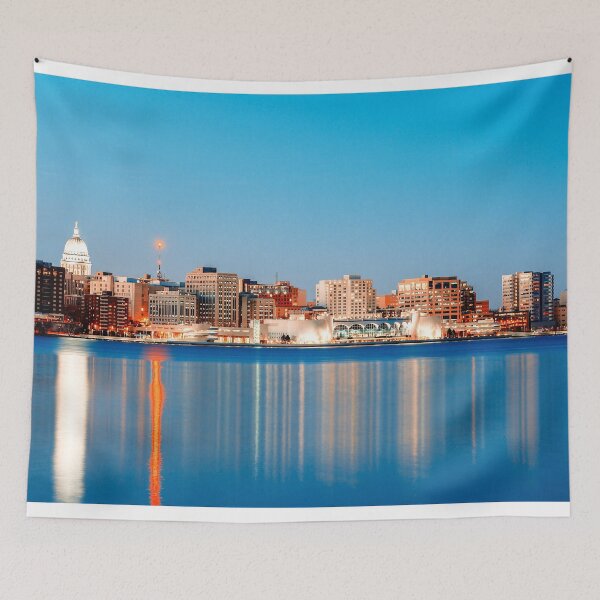 Item preview, Madison Skyline at Dusk designed and sold by Todd Klassy.