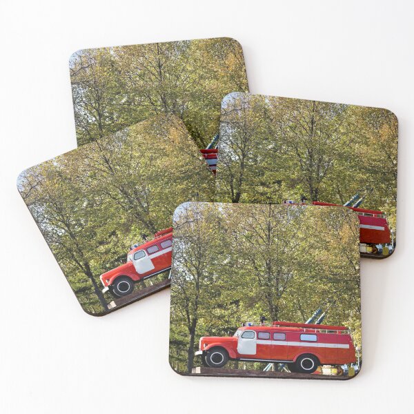 Item preview, fire engine designed and sold by FuzzyLogicKate.