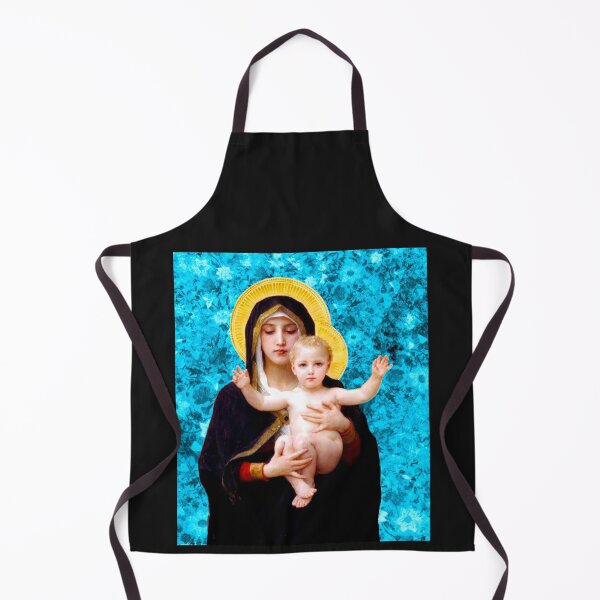 Item preview, Madonna and Child, after Bouguereau | Mother's Day 2021| Vintage | Blue designed and sold by spinolator.