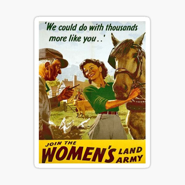 Vista previa del artículo con la obra «El Ejército Terrestre de Mujeres», diseñado y vendido por Unhinged Heather.