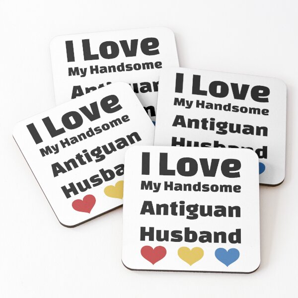 Item preview, I Love My Handsome Antiguan Husband - Antigua Husband designed and sold by DiceNLDesigns.