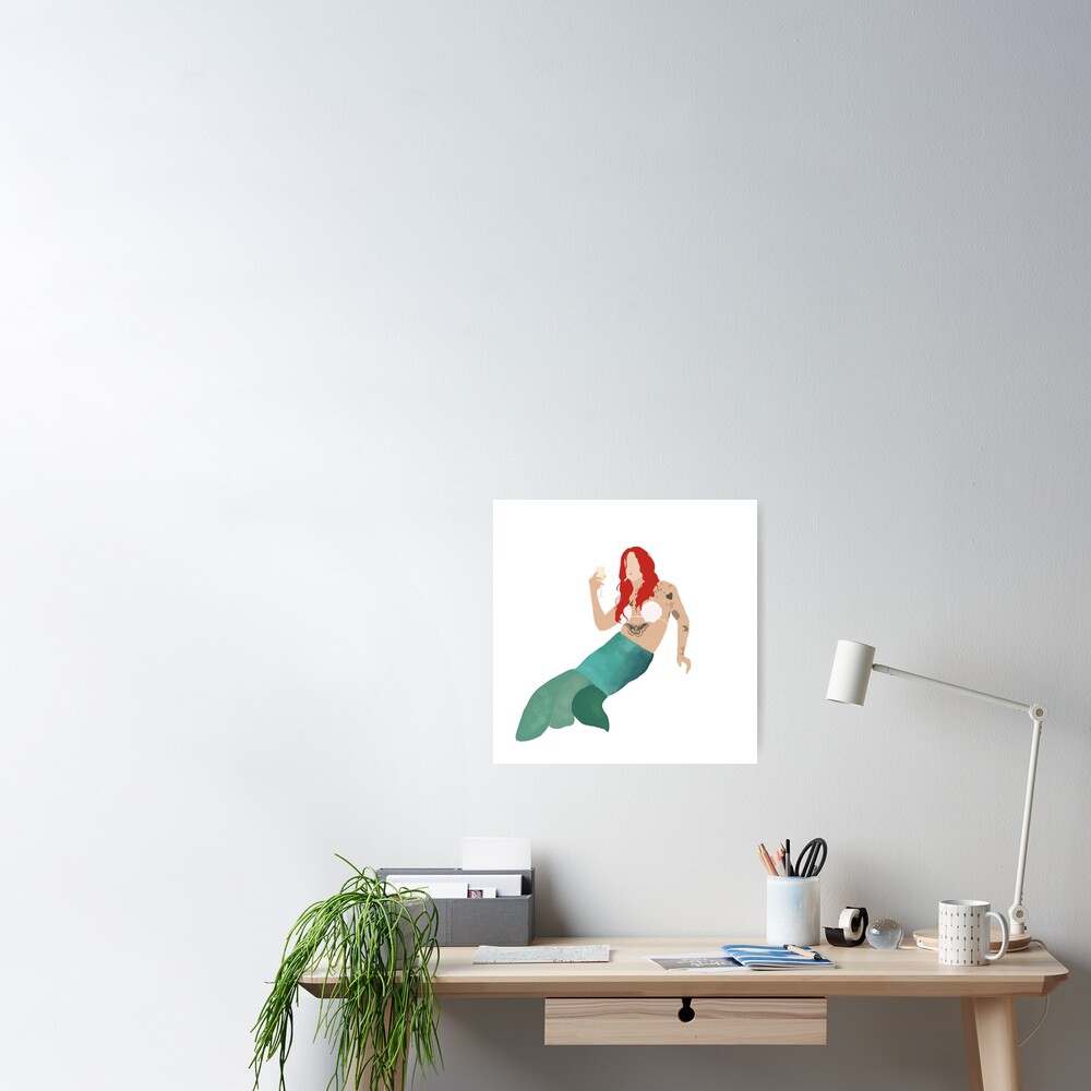 Harry Styles Mermaid Costume Snl Poster For Sale By Highwaymiles Redbubble 0743