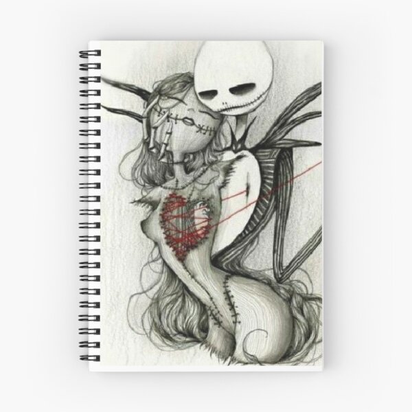 Item preview, Arte de boceto gótico de Jack y Sally designed and sold by KewlMix.