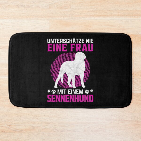Item preview, Woman with swiss mountain dog farmer dog saying designed and sold by madgrfx.