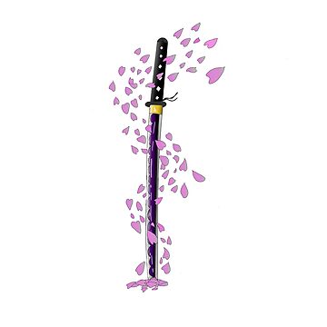 Artwork thumbnail, Katana Cherryblossom by Pickaric