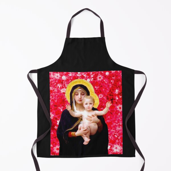 Item preview, Madonna and Child, after Bouguereau | Mother's Day 2021| Vintage | Red designed and sold by spinolator.