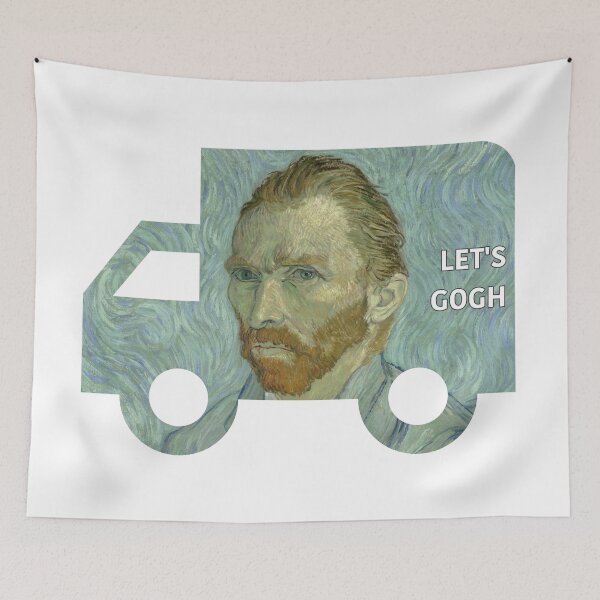 Item preview, Van Goghing - Lets Gogh With Van Gogh Self Portrait designed and sold by molamode.