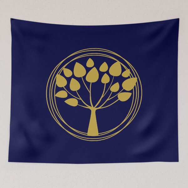 Item preview, YOGA TREE OF LIFE - Norse yggdrasil, Celtic crann bethadh -GOLD TREE designed and sold by Danicus666.