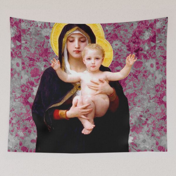 Item preview, Madonna and Child, after Bouguereau | Mother's Day 2021| Vintage   designed and sold by spinolator.
