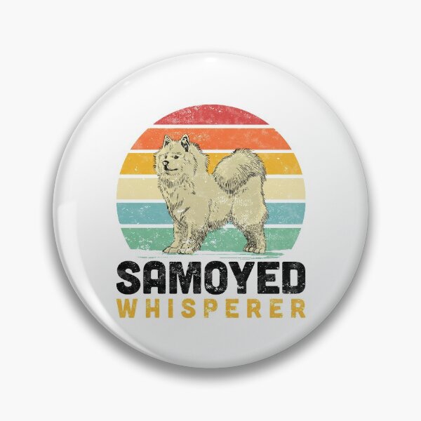 Item preview, Samoyed whisperer sled dog Samoyed saying designed and sold by madgrfx.