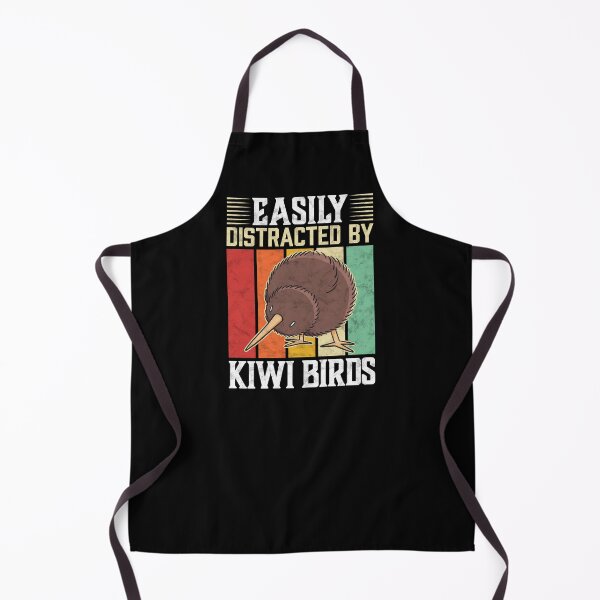 Item preview, Easily distracted by kiwi bird snipe bouquet saying designed and sold by madgrfx.