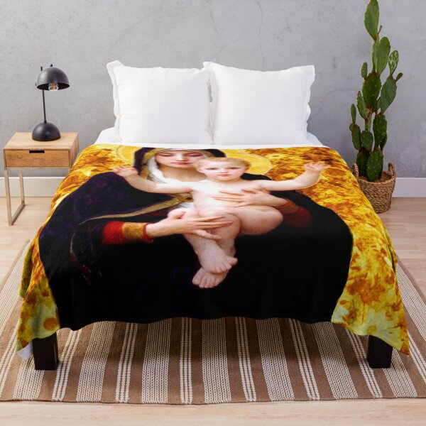 Item preview, Madonna and Child, after Bouguereau | Mother's Day 2021| Vintage | Golden    designed and sold by spinolator.