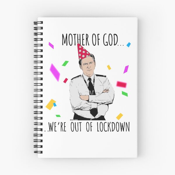 Item preview, Lockdown is Over Line of Duty designed and sold by Nerd Shizzle.