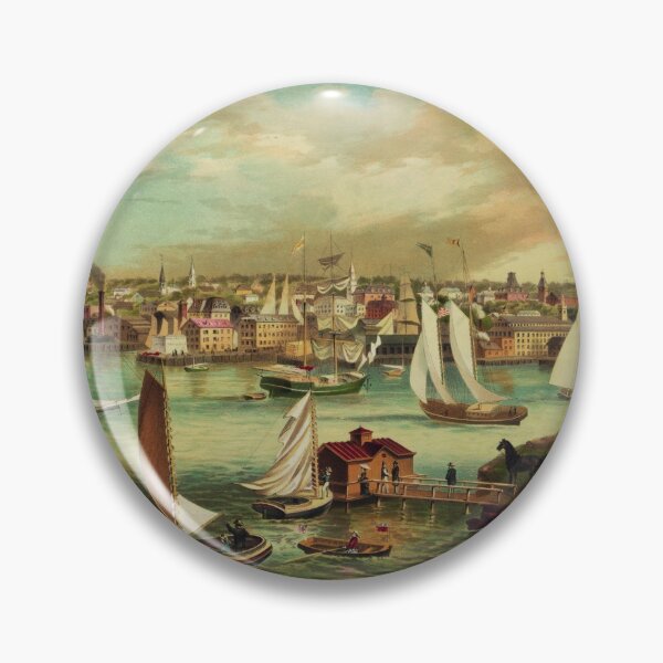 Item preview, Newport Beach, Rhode Island (1876) designed and sold by allhistory.