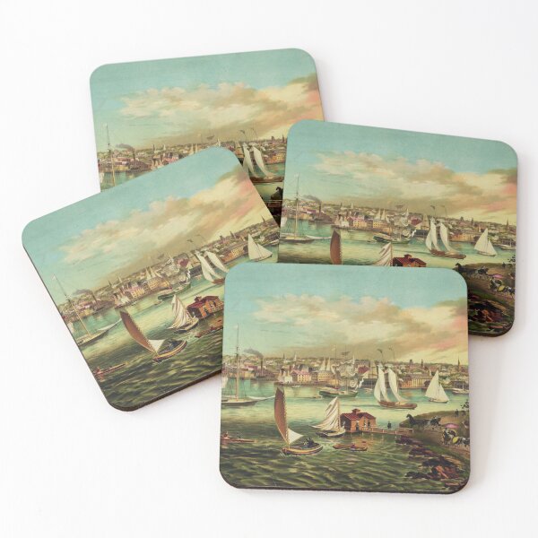 Item preview, Newport Beach, Rhode Island (1876) designed and sold by allhistory.