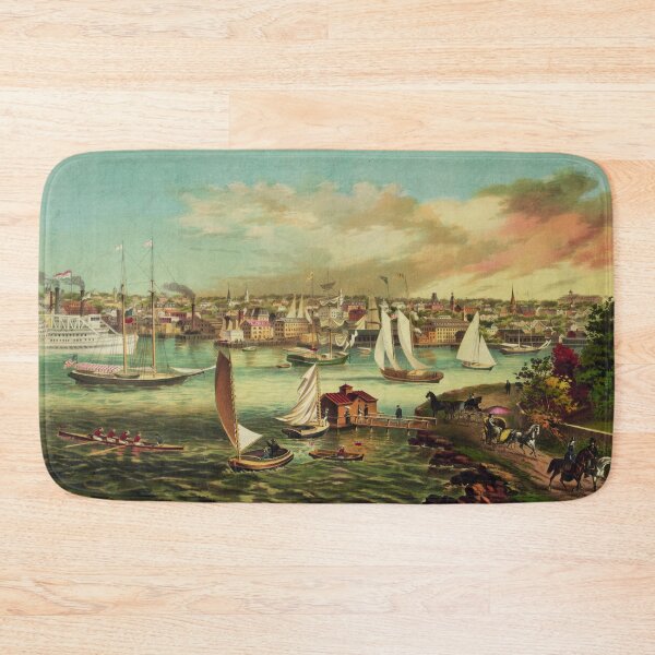 Item preview, Newport Beach, Rhode Island (1876) designed and sold by allhistory.