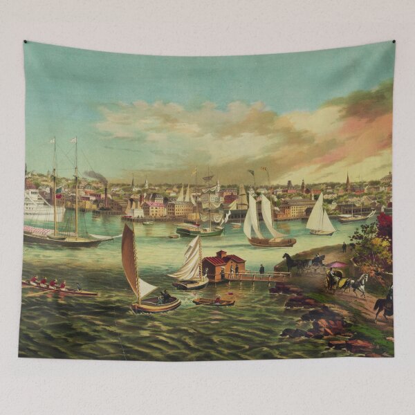 Item preview, Newport Beach, Rhode Island (1876) designed and sold by allhistory.