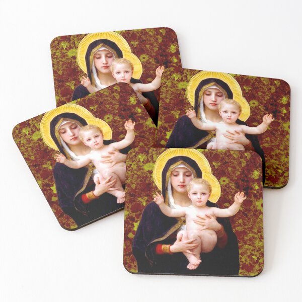 Item preview, Madonna and Child, after Bouguereau | Mother's Day 2021| Vintage | Autumnal     designed and sold by spinolator.