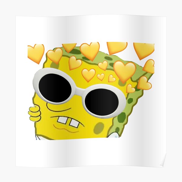 Poster Spongebob Meme Redbubble