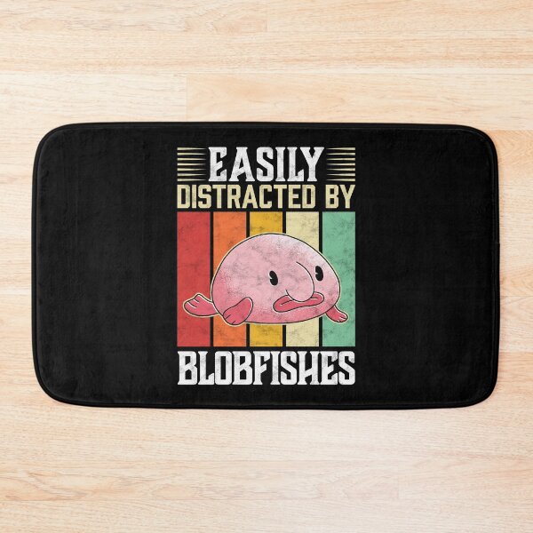 Item preview, Easily distracted by blobfish ugly fish humor designed and sold by madgrfx.