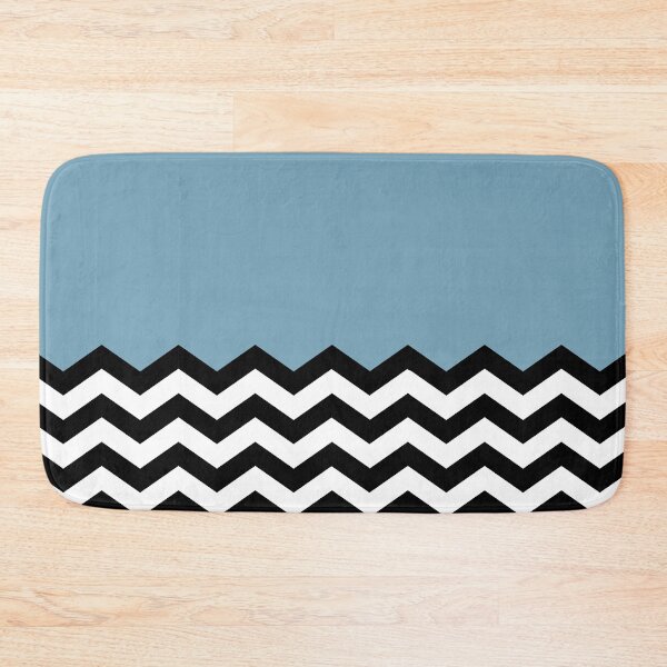 Item preview, Powder Blue Chevron designed and sold by OddPop.