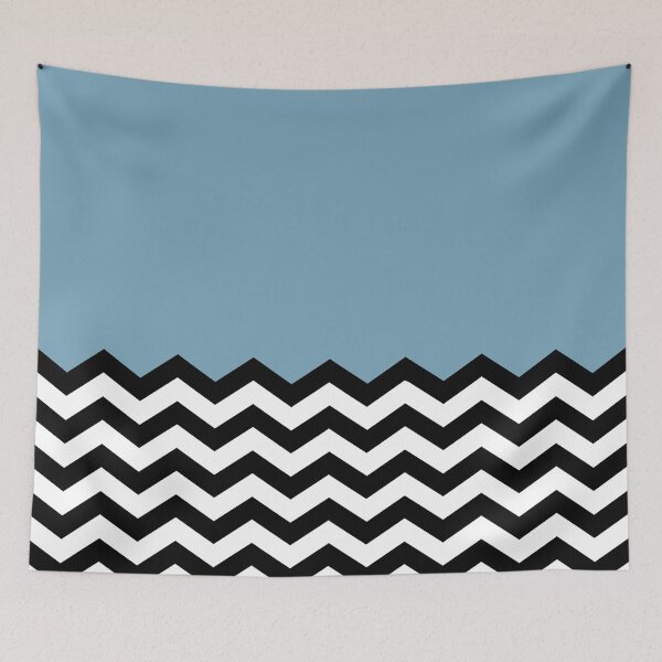 Artikelvorschau, Powder Blue Chevron entworfen und verkauft von OddPop.
