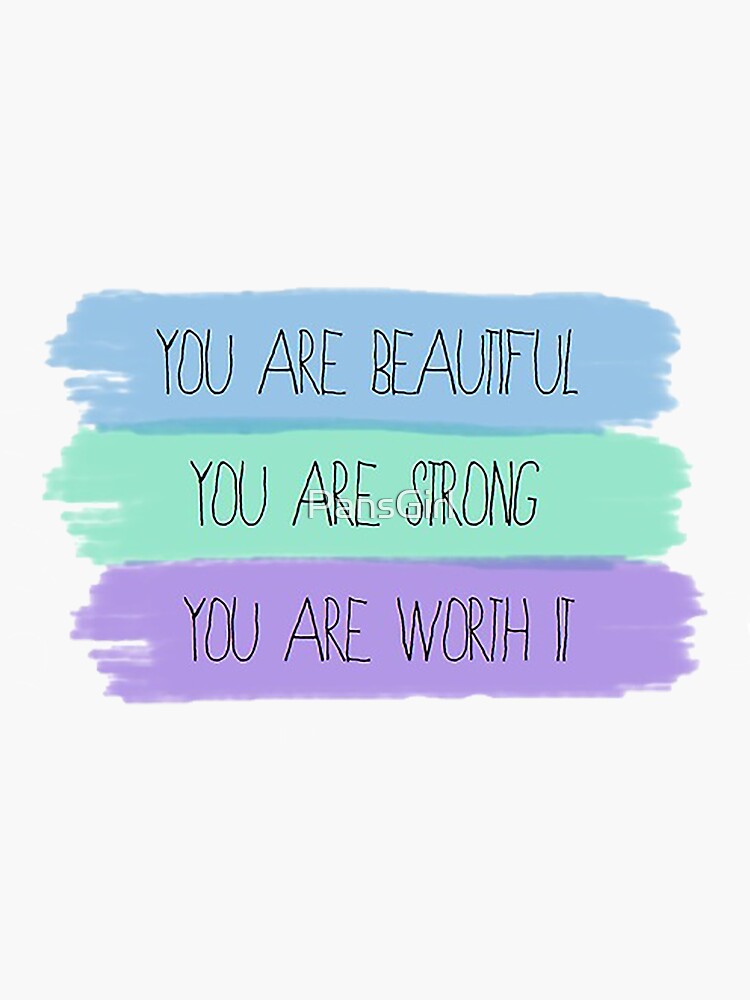 You are beautiful by PansGirl