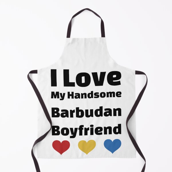 Item preview, I Love My Handsome Barbudan Boyfriend - Barbuda Boyfriend designed and sold by DiceNLDesigns.