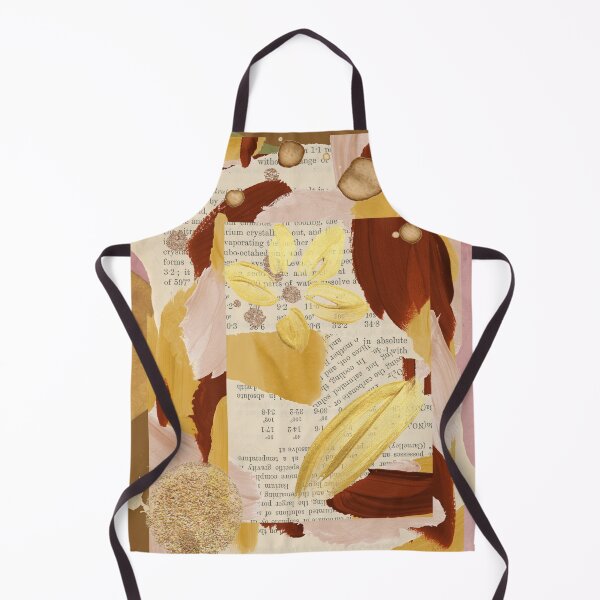 Item preview, Burgundy Gold Acrylic Collage designed and sold by Designs By YL.