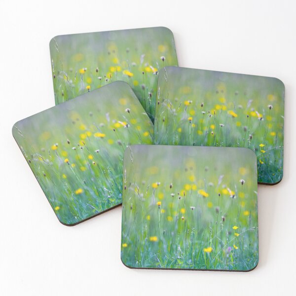 Item preview, Gorgeous English summer green and yellow meadow designed and sold by CyaniRose.