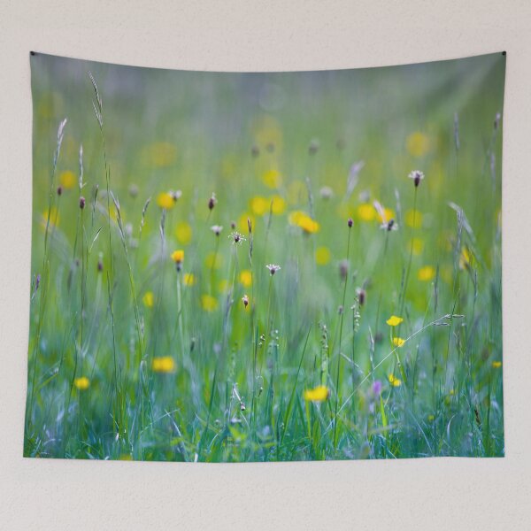 Item preview, Gorgeous English summer green and yellow meadow designed and sold by CyaniRose.