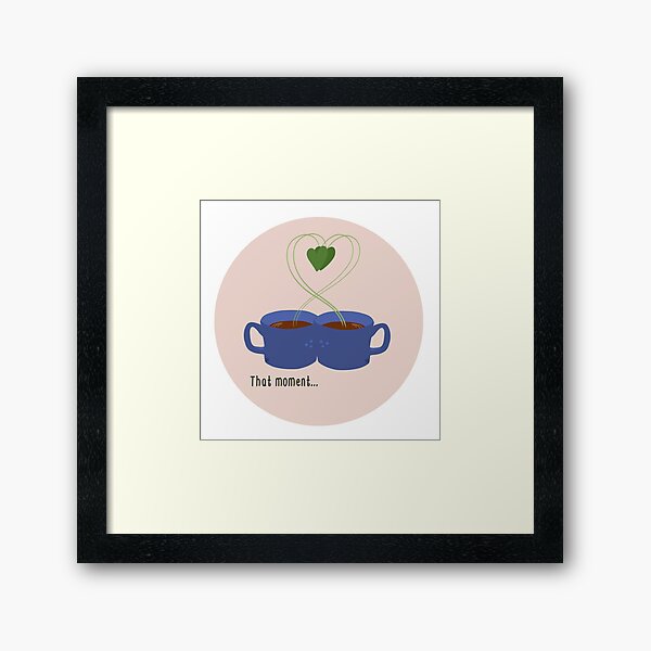 That moment... Framed Art Print