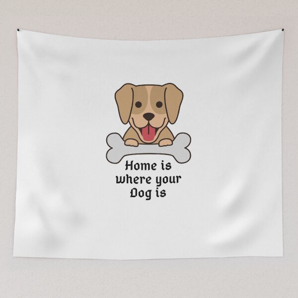 Item preview, Home is where your Dog is designed and sold by Hab2.