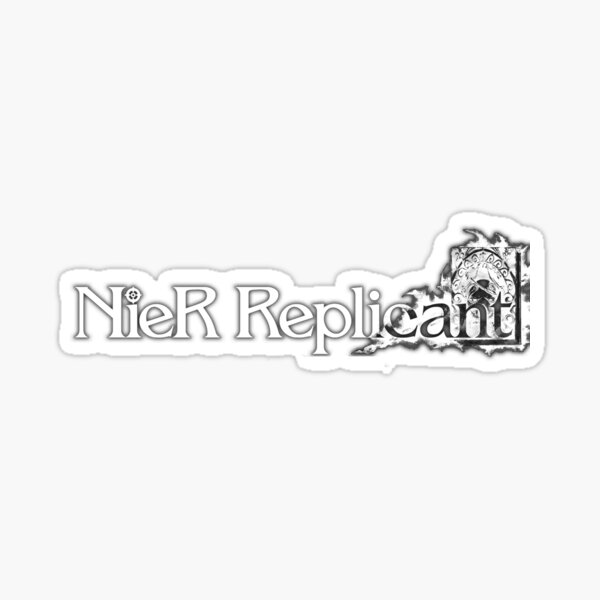 Nier Replicant Logo Sticker By Dcfunmeme Redbubble 6078