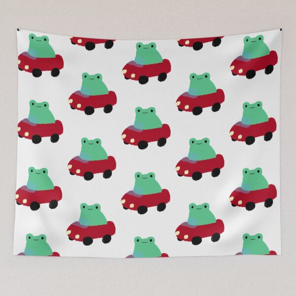 Item preview, beepbeep frog in car designed and sold by naanlin.