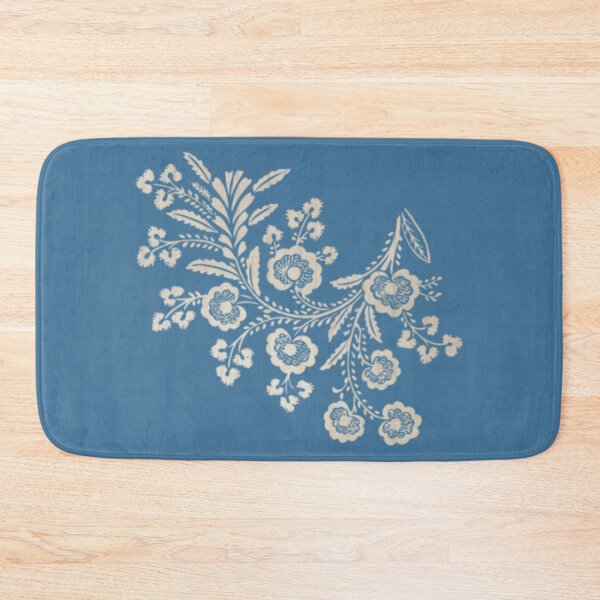 Item preview, Flower lace on gray-blue designed and sold by Ninaeva.