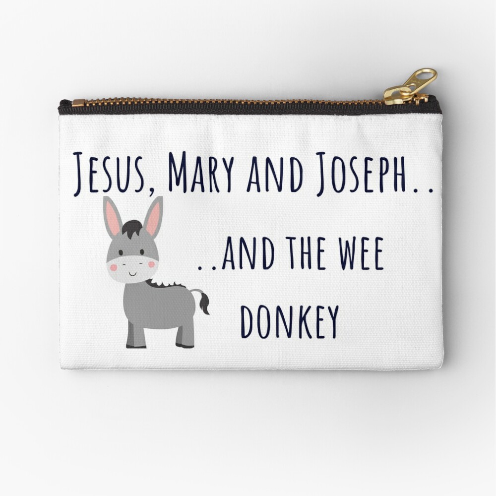 jesus mary and the wee donkey