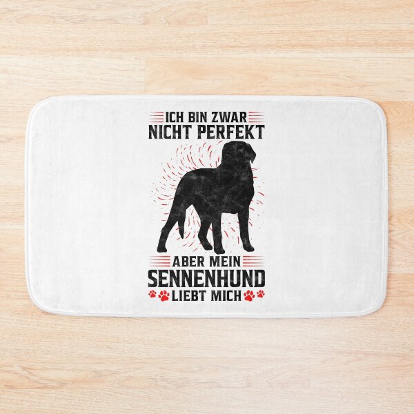 Item preview, My Swiss mountain dog loves me mountain dog saying designed and sold by madgrfx.