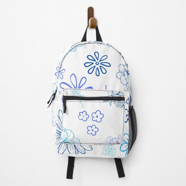 Item preview, Dainty Blue Flowers - floral pattern designed and sold by Oh-Marsha.