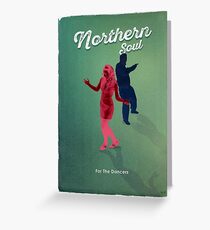 Northern Soul - for the dancers block Greeting Card
