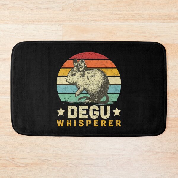Item preview, Degu whisperer rodent owner gift designed and sold by madgrfx.