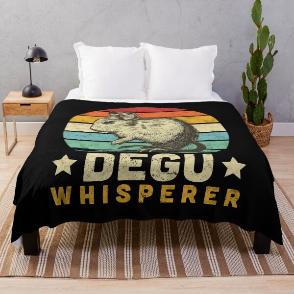 Item preview, Degu whisperer rodent owner gift designed and sold by madgrfx.