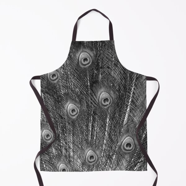 Item preview, Peacock Tail in Black and White designed and sold by StampCity.