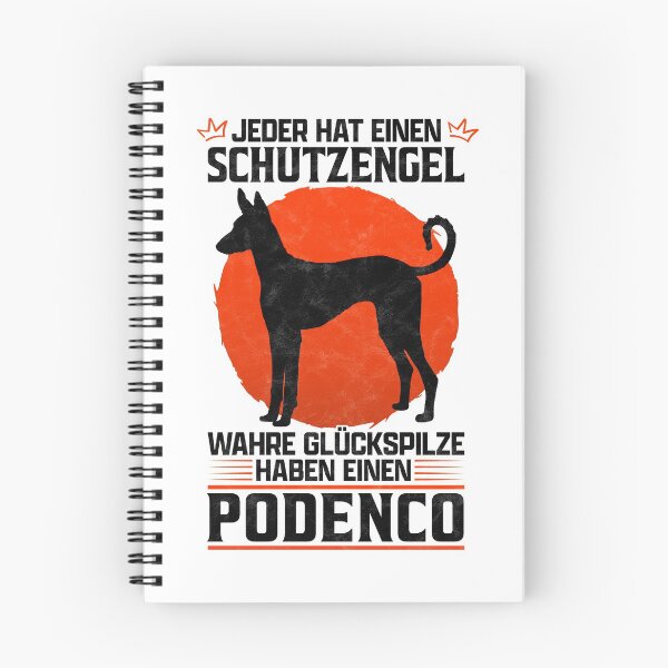 Item preview, Podenco my guardian angel spanish hunting dog saying designed and sold by madgrfx.