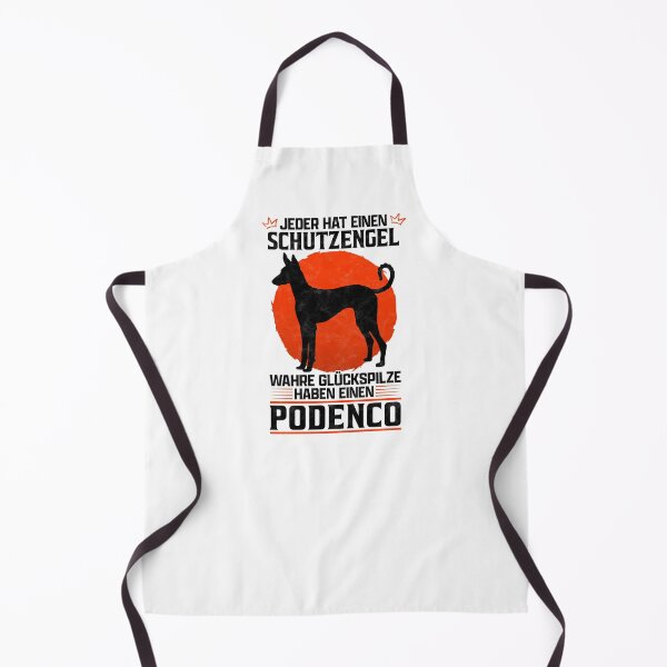 Item preview, Podenco my guardian angel spanish hunting dog saying designed and sold by madgrfx.