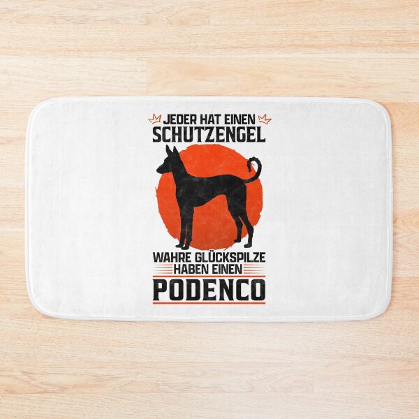 Item preview, Podenco my guardian angel spanish hunting dog saying designed and sold by madgrfx.