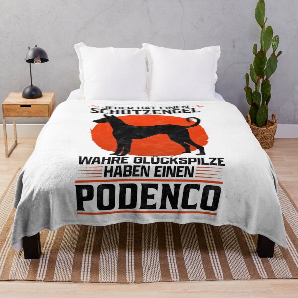 Item preview, Podenco my guardian angel spanish hunting dog saying designed and sold by madgrfx.