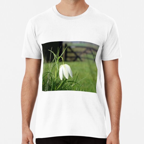 Fritillaria Meleagris Alba Premium T-Shirt